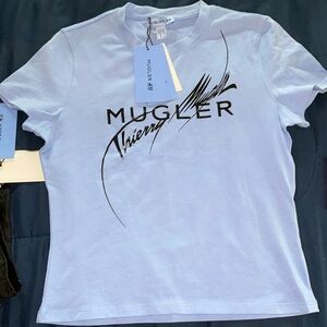 Exclusive Sky Blue Mugler x H&M’s T-Shirt